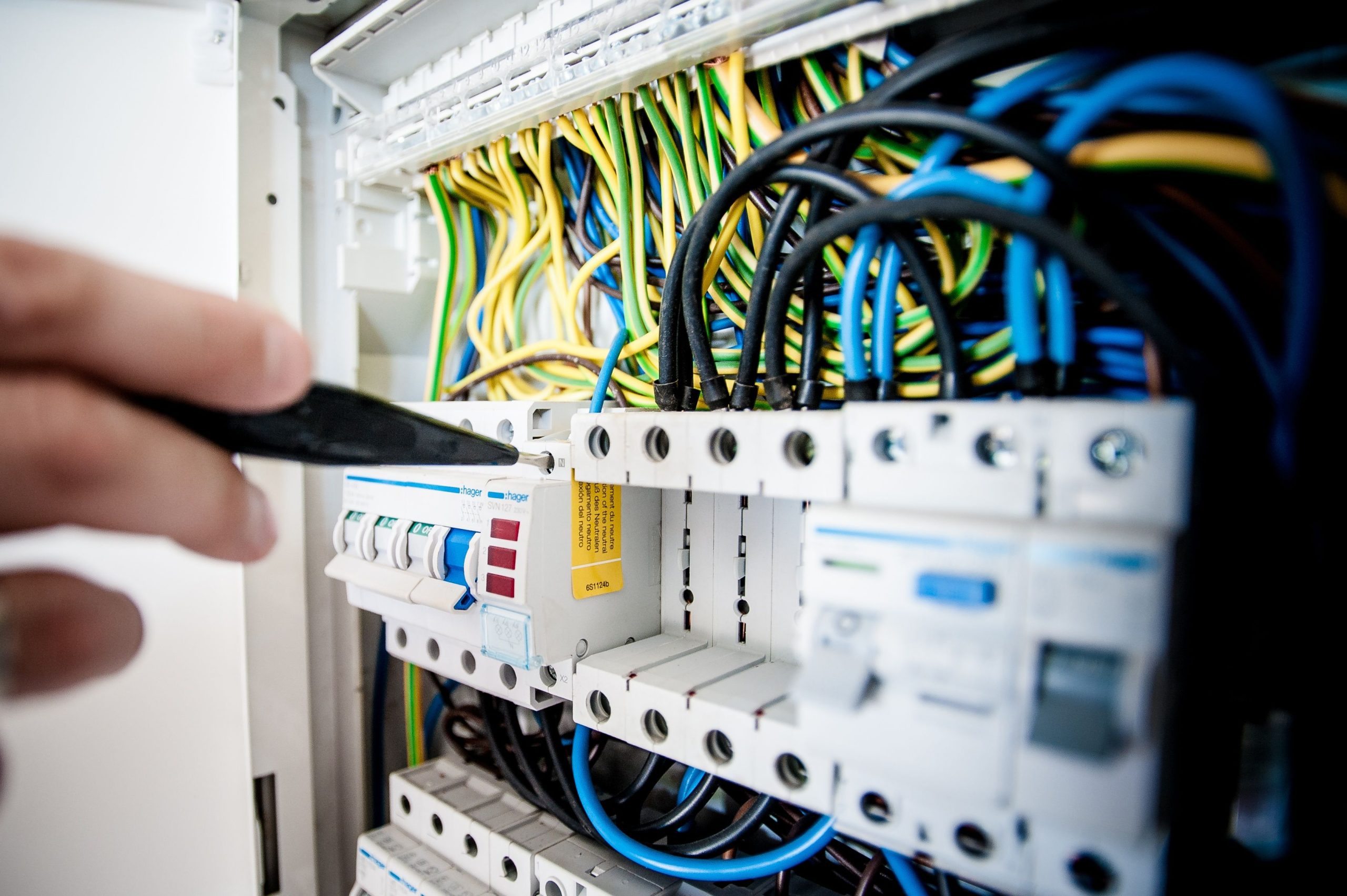 Cuadro electrico instalado por Domotecnics para un cliente en Pozuelo